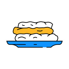 peanut butter cookies food snack line icon vector. peanut butter cookies food snack sign. isolated symbol illustration