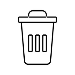 recyclebin line icon