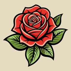 illustration of a rose