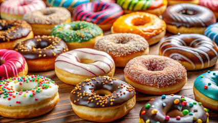 cupcakes with sprinkles. food, sweet, dessert, cake, white, chocolate, snack, donut, isolated, baked, pink, sugar, breakfast, cookies, icing, pastry, bakery, delicious, donuts, plate, bread, tasty, ca