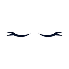 Cartoon eyes icon vector. Halloween eyes illustration sign. Eyes symbol or logo.