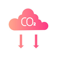 emission gradient icon