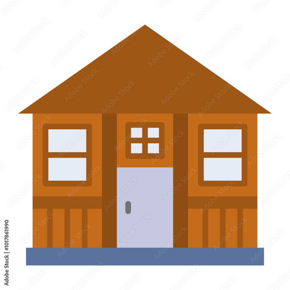 Sticker Cabin Icon