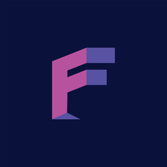 Creative F Letter Logo Design