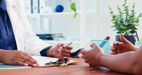 Doctor Patient Conversation In Office Or Hospital