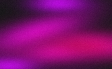 Purple magenta color abstract gradient grainy texture backdrop design background. Noise texture effect