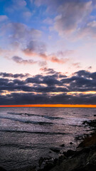Obraz premium sunrise on the sea