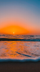 Obraz premium sunrise on the sea