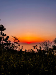 Obraz premium sunrise on the sea