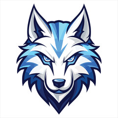 Fototapeta premium wolf head mascot