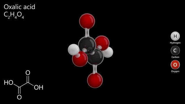 Molecule of Ethylene oxide (C2H4O) is a colorless, flammable gas with a sweet odor, primarily used as an intermediate in producing antifreeze and various chemicals. Black background. 3d render