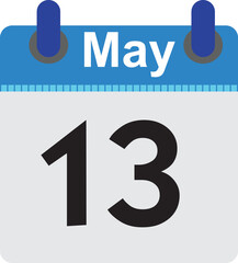 Separate date Format Calendar 365 Days Print