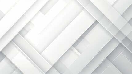 White abstract modern background creative design. Grey and white geometric lines texture element  design. Use for wallpaper, advertising, brochure, cover, poster, banner. , Generative AI