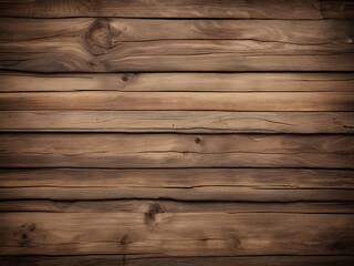 Obraz premium Rustic Wood Background, Wood planks background, Wallpaper, Photo for post banner. Ai Generated 