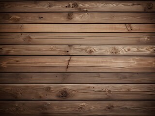 Obraz premium Rustic Wood Background, Wood planks background, Wallpaper, Photo for post banner. Ai Generated 