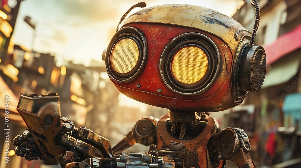 Poster Exploring the Connection Between Robotics and Human Emotions in a Futuristic World