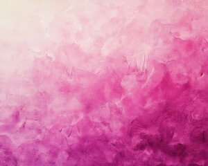 Fototapeta premium A gradient textured surface with smooth transitions from light pink to a rich pink shade. An abstract image that can be used as a background for design projects.