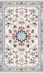 Hand-drawn 2D Doodle Tile and Carpet Patterns with White Borders – Geometric, Floral, and Abstract Designs