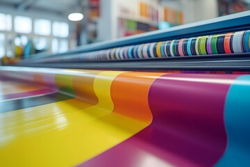 Colorful Professional Plotter and Photocopier for Printing Services