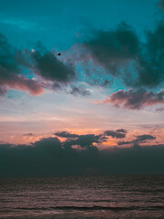 Fototapeta premium sunrise on the sea