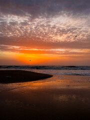 Obraz premium sunrise on the sea