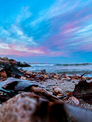 stones on the beach