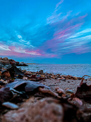 stones on the beach