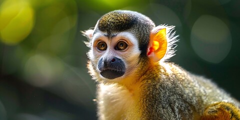 Obraz premium A Close Look at Monkeys Captivating Images and Insightful Details 