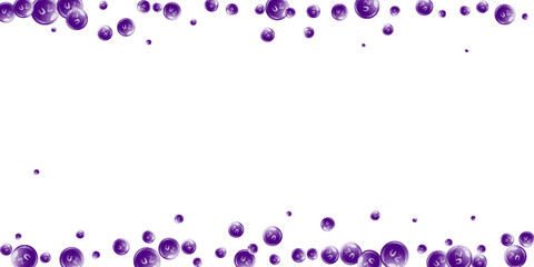 Zinc round capsules scattered randomly.