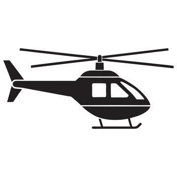 recommend clip art: Helicopter Outline Silhouette Vector Graphic