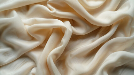Fototapeta premium Luxury soft smooth beige cashmere fabric texture