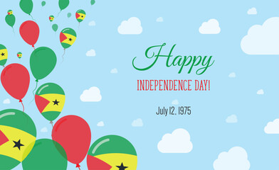 Sao Tome and Principe Independence Day Sparkling