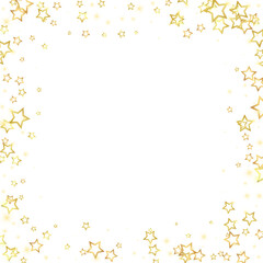 Christmas stars vector overlay.