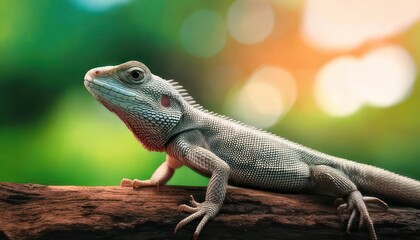 Obraz premium reptile lizard animal camouflage 