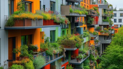 A Vibrant Urban Wilderness in Berlin | Modern architecture interspersed with large green spaces 