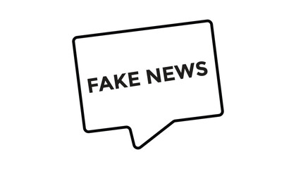Fake news web banner templates. Vector Illustration 
