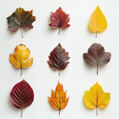 Fototapeta premium Autumn Leaves in Macro Detail