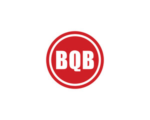 BQB logo design vector template. BQB