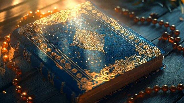 islam ramadan holy quran muslim religion koran prayer arab rosary religious faith god book allah symbol background