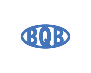 BQB logo design vector template. BQB