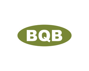 BQB logo design vector template. BQB