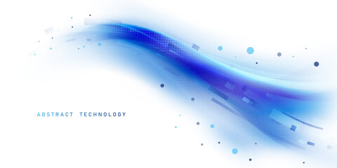 Abstract technology background, modern design vector illustration