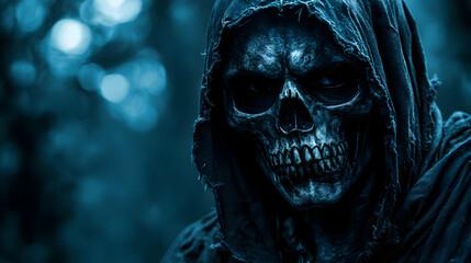 Grim Reaper in the Woods.