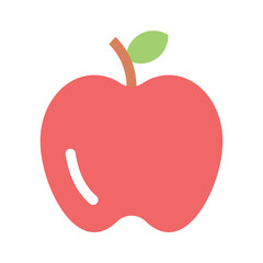 An apple icon symbolizing health, food, or nutrition