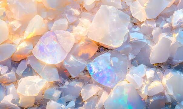 high detail image opal jemstone texture, Generative AI