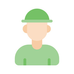 A person face representing an individual profile or account