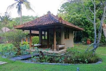 Obraz premium luxurious hotel for vacation holidays, Bali in Indonesia