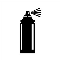 Spray can line icon. Aerosol, paint, graffiti, spray paint, tubes, chemicals, art, urban, street art, pressurized containers, paintings, propellants, spray cans, aerosols, chemicals.