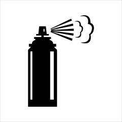 Spray can line icon. Aerosol, paint, graffiti, spray paint, tubes, chemicals, art, urban, street art, pressurized containers, paintings, propellants, spray cans, aerosols, chemicals.