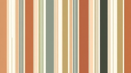 Obraz premium Minimalist stripe pattern, muted earth tones, modern aesthetic, seamless design, subtle texture